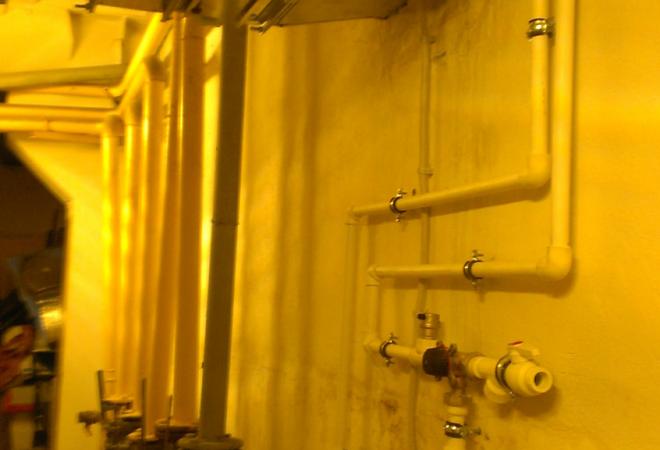 Приточная установка газовой котельной. ООО "Славком", Тверь