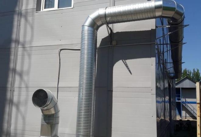 Вентиляция Цеха мех обработки, город Волоколамск